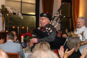 St Andrew's Robbie Burns Event 21 July 2023 piperandhaggis2